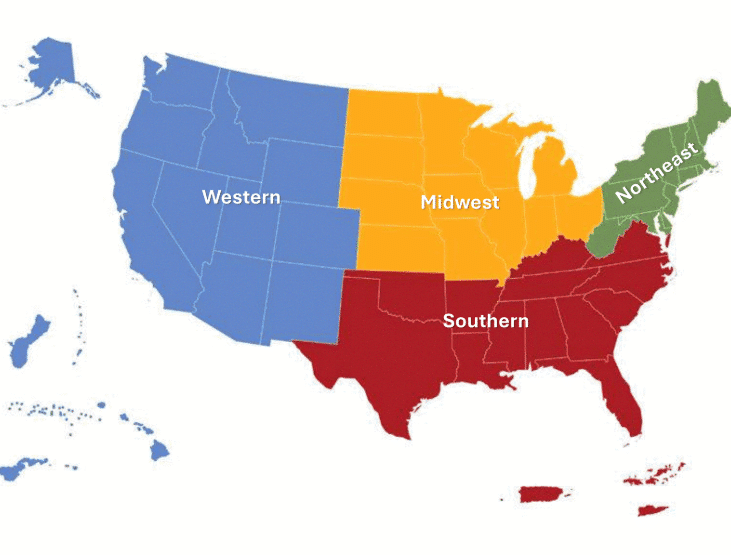 Cover Crop Regions