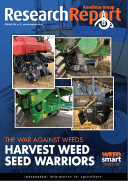Harvest weed seed control